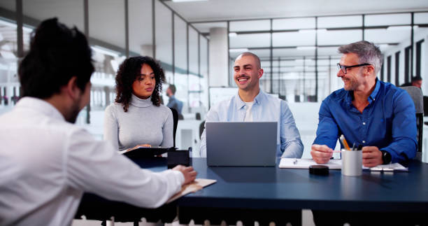 istock Group Job Employment Interview And Recruitment 2183439318