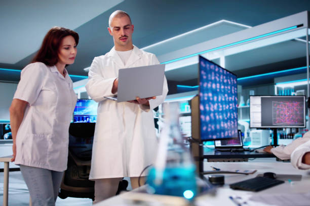 istock Medical Lab Scientist Woman Doing Research In Laboratory 2183439371