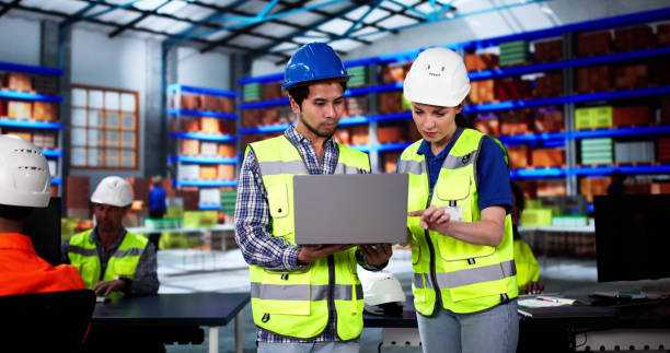 istock Ensuring Safety And Logistics In Warehouse 2183442503