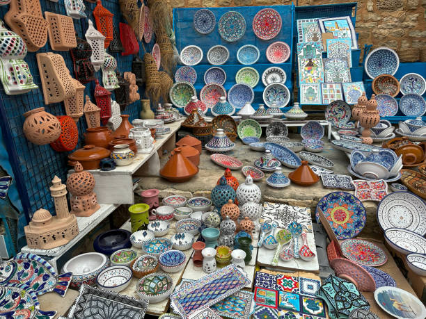 istock Hammamet, TUNISIA - October 27 2024: Bazaar Market 2183442760