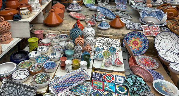 istock Hammamet, TUNISIA - October 27 2024: Bazaar Market 2183442764