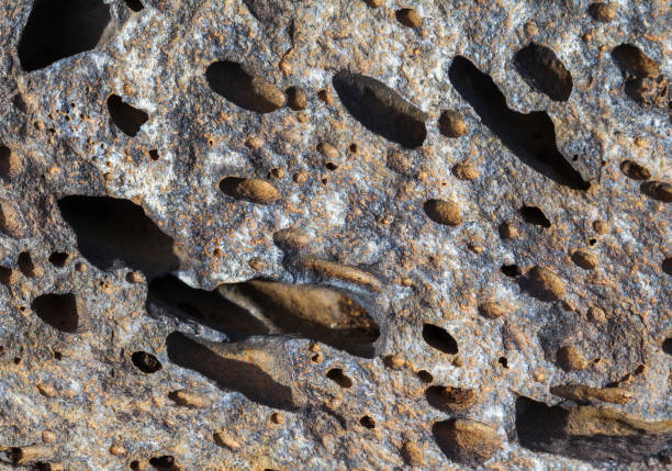istock Corded lava close-up in Teide National Park 2183444666