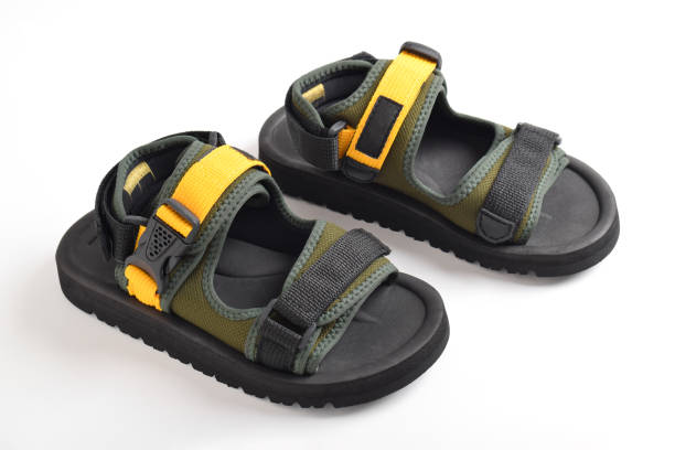 istock Kids Mountain Sandals. Traveling sandals 2183447677