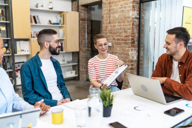 istock Multiracial business team on a meeting in office 2183452731