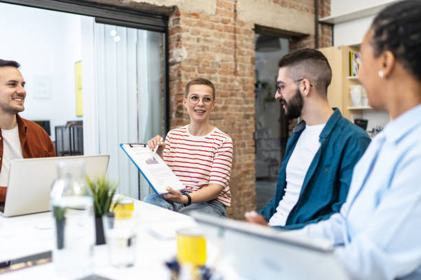 istock Multiracial business team on a meeting in office 2183453005