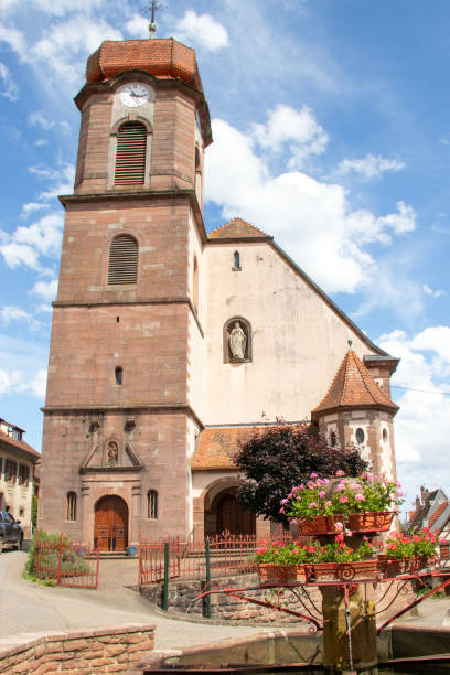istock Maisonsgoutte church. Bas-Rhin 2183453453