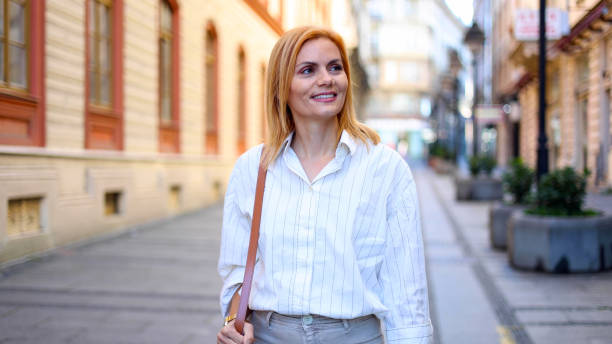 istock Portrait of a joyful woman 2183465487