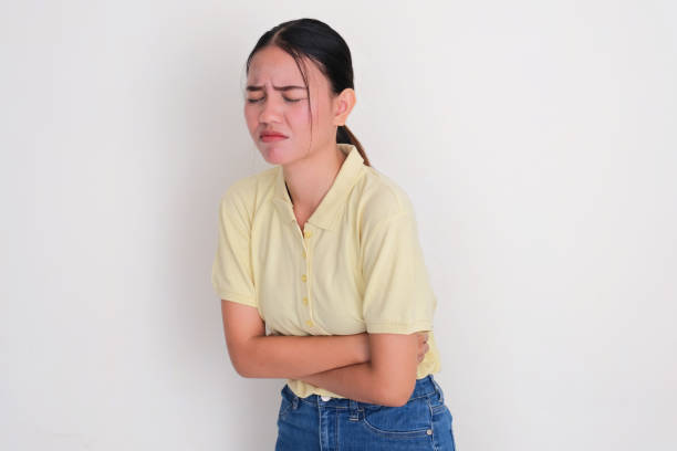 istock A young women got stomach ache 2183468005