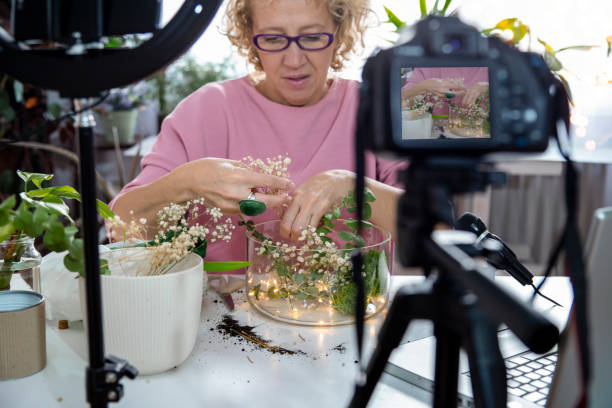 istock Mature Gardener influencer online 2183472725