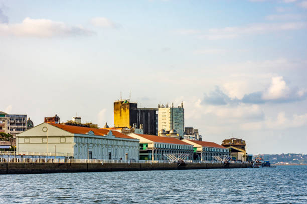 istock Port area and warehouses 2183473934