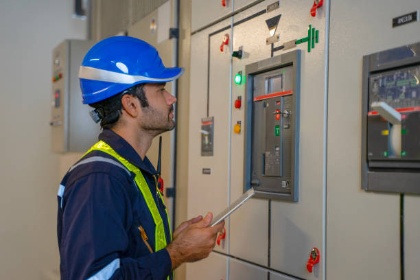 istock Engineer is working on the basement of high rise building. 2183481382