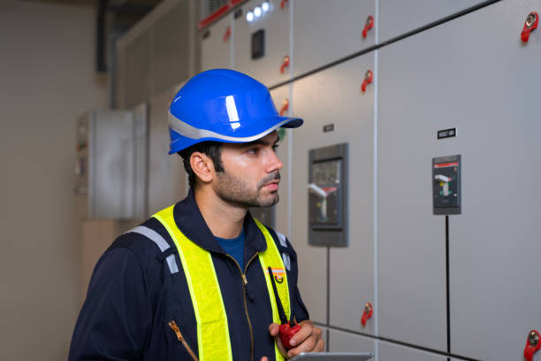 istock Engineer is working on the basement of high rise building. 2183481410
