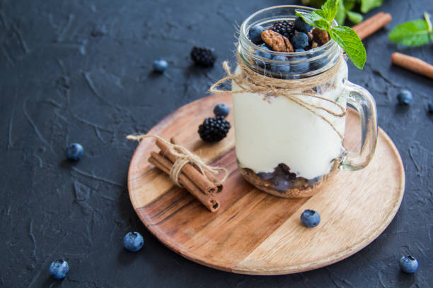 istock Healthy smoothie of fresh summer berries. 2183482881