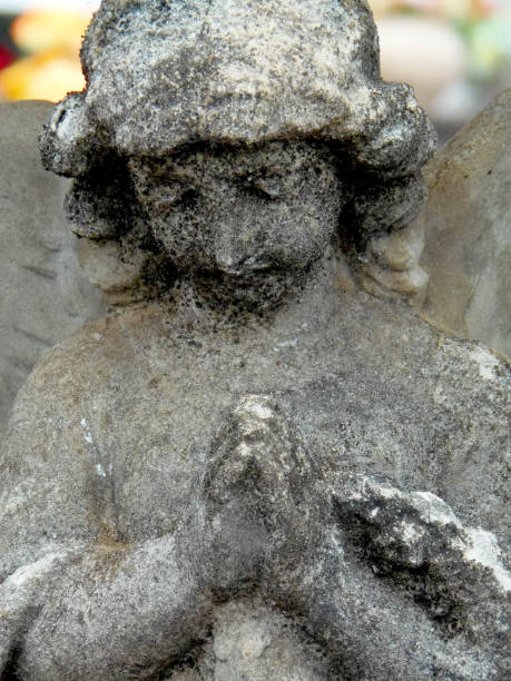 istock Sculptures in the old cemetery, 2183485679