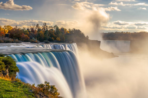 istock Niagara Falls, New York, USA at Dusk 2183489803