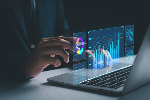 istock KPI key performance indicator business technology concept. Business executives use business news metrics to measure success against planned targets, Improving business process efficiency. 2183490740