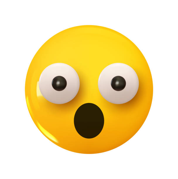 istock Shock or surprise Emoji. Emotion 3d cartoon icon. Yellow round emoticon. Vector illustration 2183492380