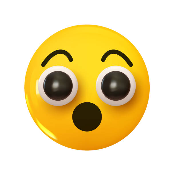 istock Shock or surprise Emoji. Emotion 3d cartoon icon. Yellow round emoticon. Vector illustration 2183492524
