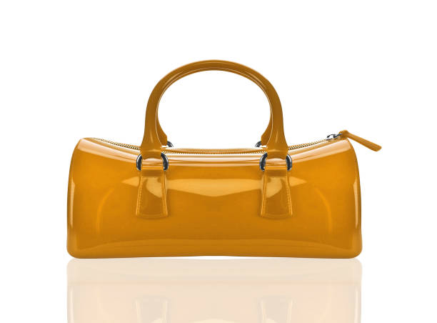 istock Woman accessory - stylish bag on white 2183494636