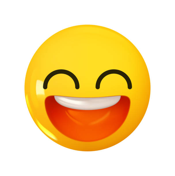 istock Emoji Face smile. Emotion 3d cartoon icon. Yellow round emoticon. Vector illustration 2183496958