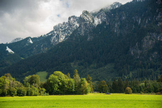 istock snow peaked mountains 2183498872