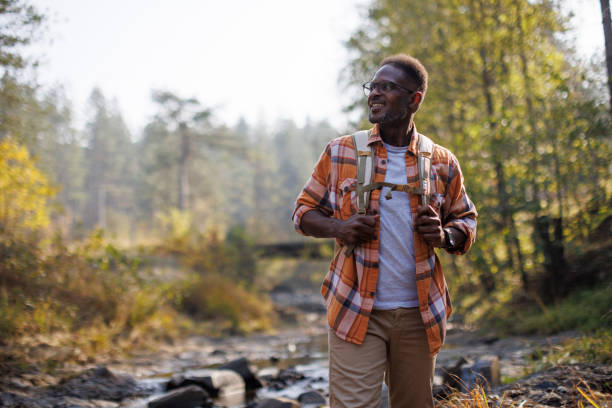 istock Portrait of man enjoying nature 2183499002