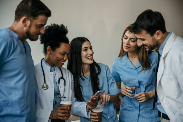 istock Hospital casual meeting 2183513389