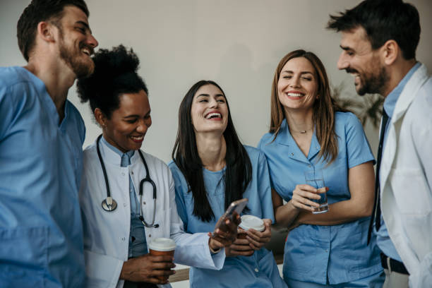 istock Hospital casual meeting 2183513653