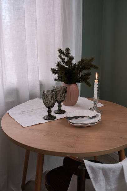 istock Create an Elegant Table Setting for Cozy Gatherings to Enhance the Overall Experience 2183517731