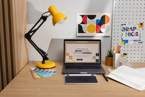 istock Organized Workspace for Digital and Graphic Design 2183521282