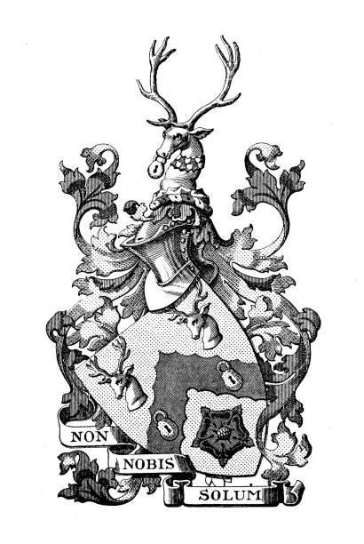 Heraldry coat of arms emblem: Richard Robertson Lockett