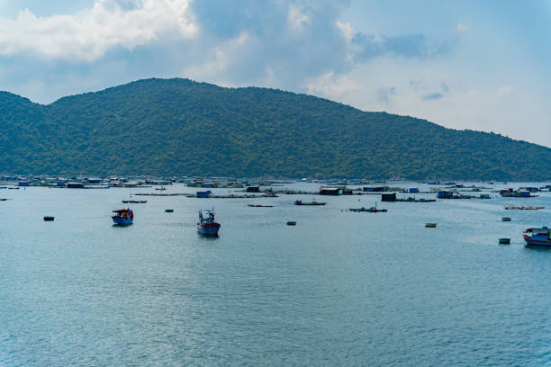 istock Fishing floating village. 2183539182