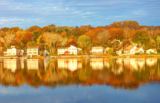 istock Autumn in Mystic, Connecticut 2183540495