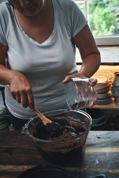 istock Preparing Chocolate Brownies in Domestic Kitchen 2183540549