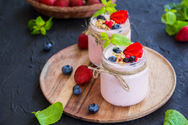 istock Healthy smoothie of fresh summer berries. 2183546834