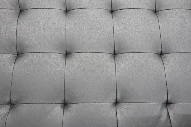 istock Stylish and Elegant Gray Upholstered Cushion Surface Perfect for Modern and Chic Interiors 2183549382