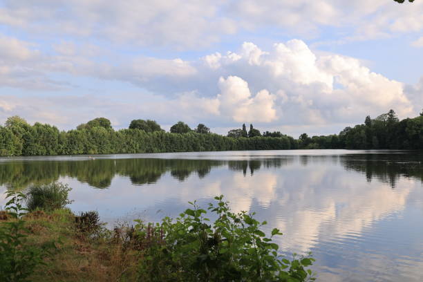 istock Evening atmosphere in Barmstedt in Schleswig-Holstein 2183552696