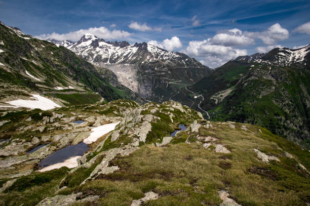 istock Mountain views from the Grimselpass in Switzerland. 2183553695