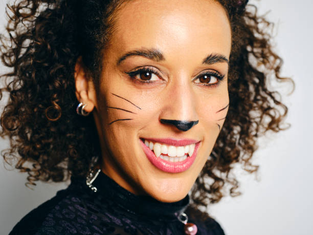 Woman With a Cat Costume