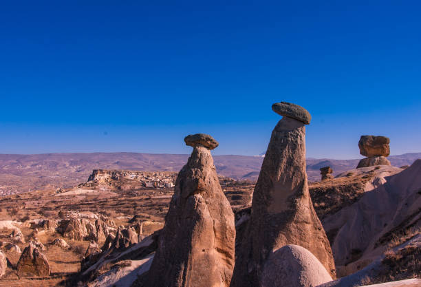 istock Sunset in valley of Cappadocia 2183583234