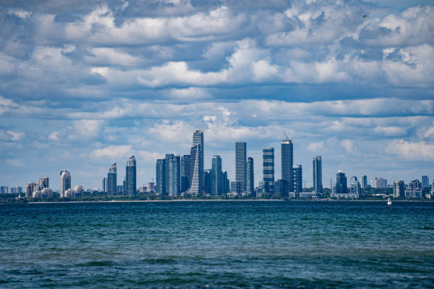 istock View of Etobicoke district from the Toronto Islands. 2183584304