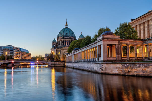 istock The Museum Island in Berlin before sunrise 2183610387