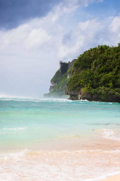 istock Scenic Coastal Cliffs and Turquoise Waters with Lush Greenery, Guam 2183611436