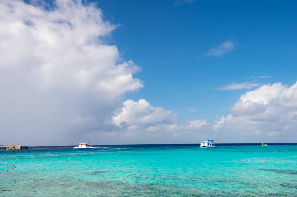 istock summer seaside seascape. summer seaside destination point. summer seaside with horizon. 2183611509