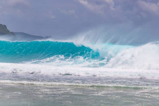 istock Powerful Ocean Waves Crashing on a Sunny Day 2183611679