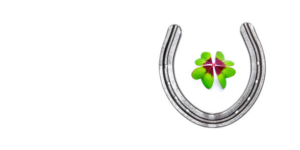 istock Horseshoe with adhesive sheet on white background 2183617486