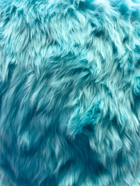istock A close up of a blue fur texture with a blue background 2183619296