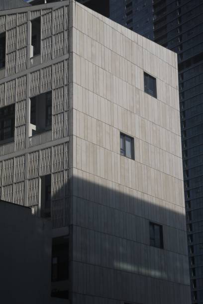 istock Modern buildings at sunrise and sunset 2183629687