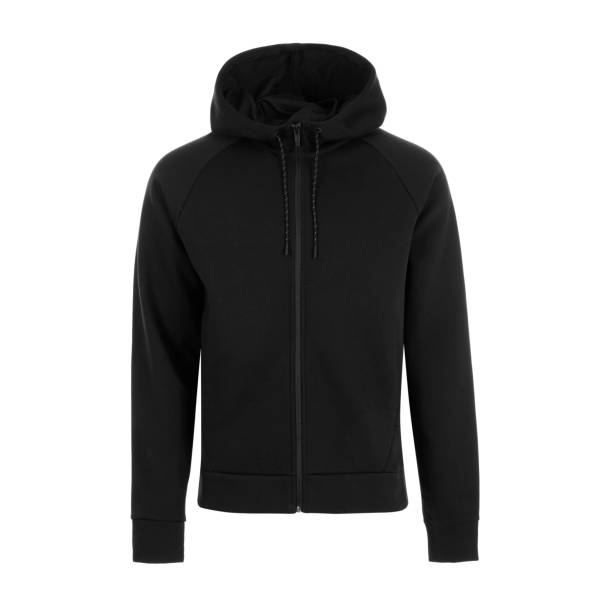istock Black men's sweatshirt with a hood 2183638278