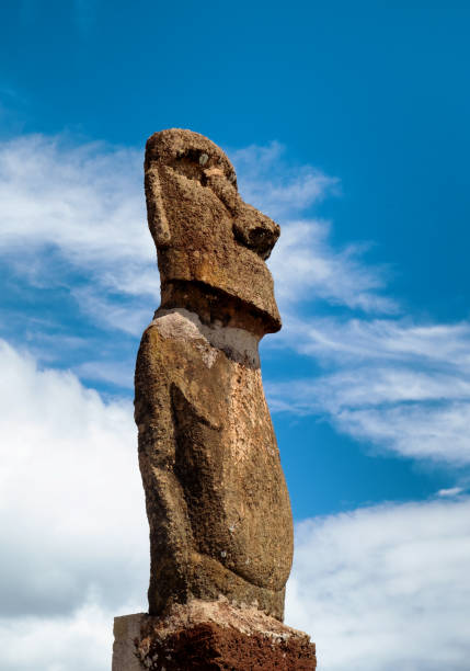 istock The Moai Of Ahu Hotake Easter Island 2183649025